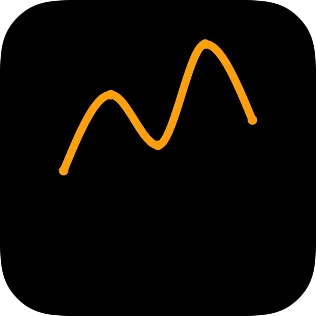 A small widget showing a line chart.