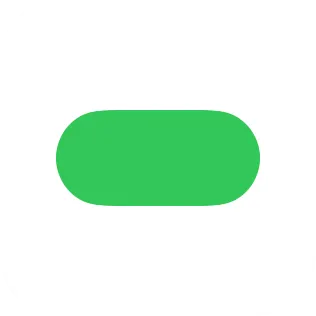 A small widget showing a capsule shape.