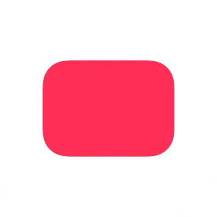 A small widget showing a rounded shape.