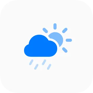 A small widget showing an SF Symbol in hierarchical rendering mode.