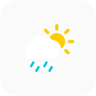 A small widget showing an SF Symbol in multicolor rendering mode.