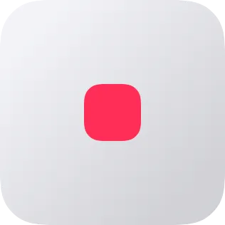 A small widget showing content on a linear gradient background surface.