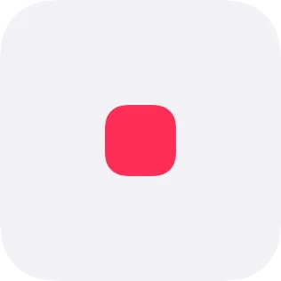 A small widget showing content on a solid background surface.