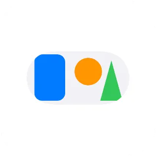 A small widget showing an image clipped to a capsule.