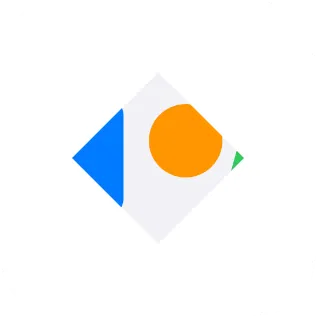 A small widget showing an image clipped to a diamond.