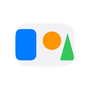 A small widget showing an image clipped to a rounded rectangle.