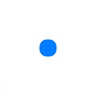 A small widget showing a blue marker with no extra frame space around it.