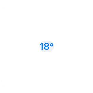 A small widget showing text with no padding around its background.
