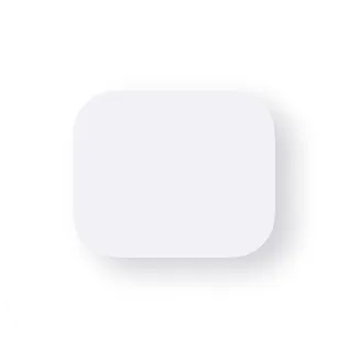 A small widget showing a surface with a shadow offset down and to the right.